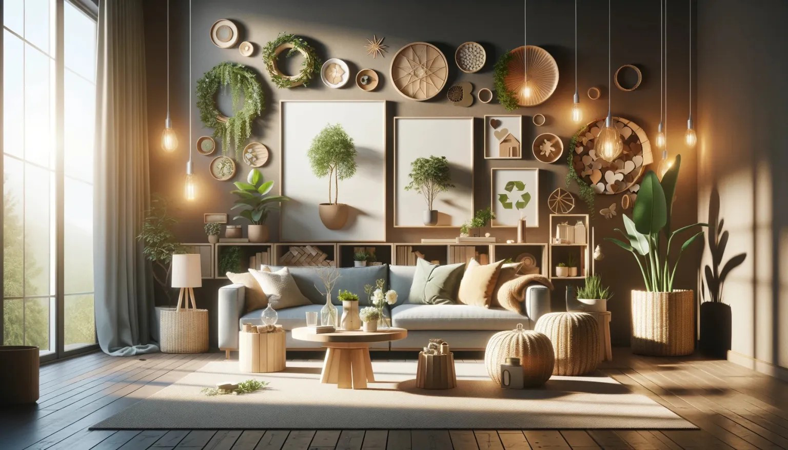 Image showcasing 7 Innovative Home Decor Items with Sustainable Origins: Eco-Chic ...
